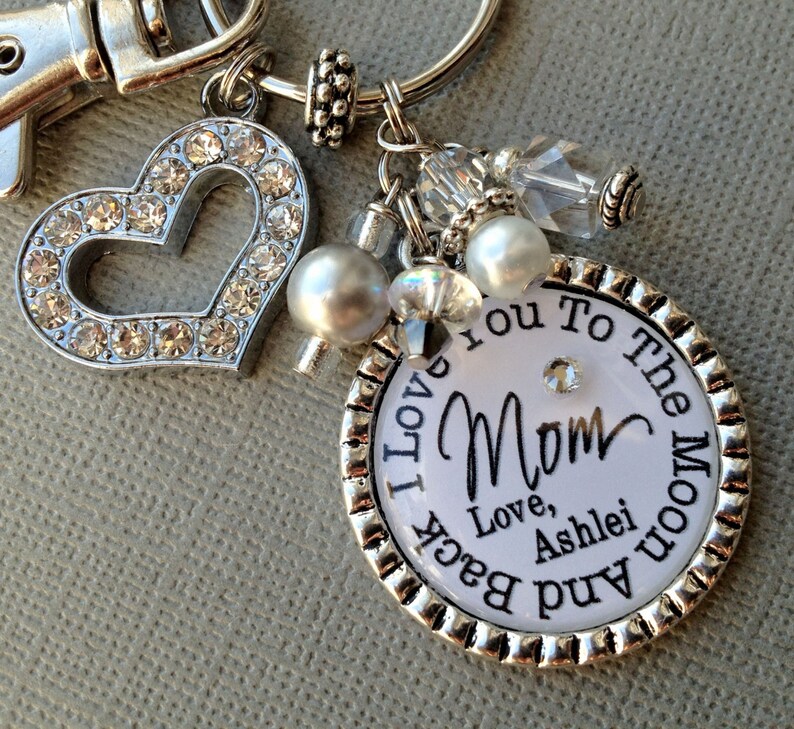 PERSONALIZED wedding, mother of bride gift, your love gave me roots, love between mother and daughter is forever, mother daughter jewelry image 5