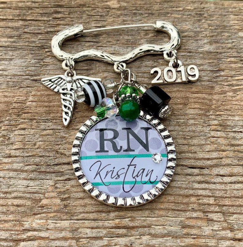 Nursing Pinning Ceremony RN Jewelry Nurse Graduation Custom Etsy