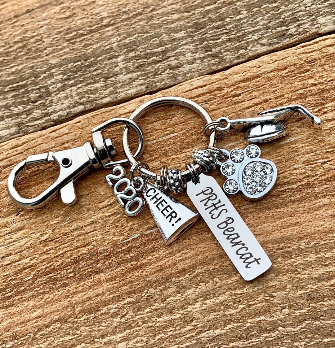 Bottle Opener Keychain Long Distance / Graduation Class of … Gift / State  Far Away Best Friend Gift / College Beer Opener Key Chain – Just Bead It