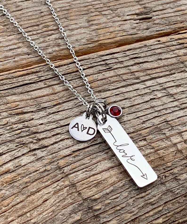 Daughter Necklace Heart Locket Locket Necklace Personalized Etsy