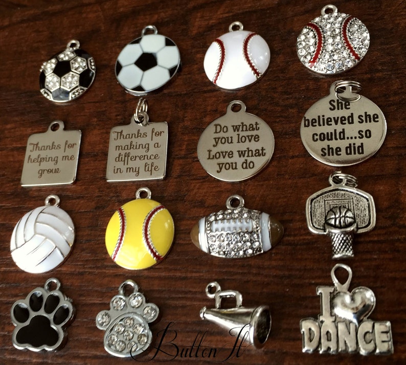 Coach Gift, Softball coach, Cheer coach, Volleyball Coach, Gift from team, Charm bracelet, Soccer Coach, Thank you gift, Inspirational quote image 5