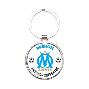 Porte-Clés Officiel Olympique De Marseille OM - Collection Football