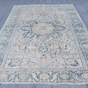 Vintage Turkish Rug 247x337cm 8x11ft