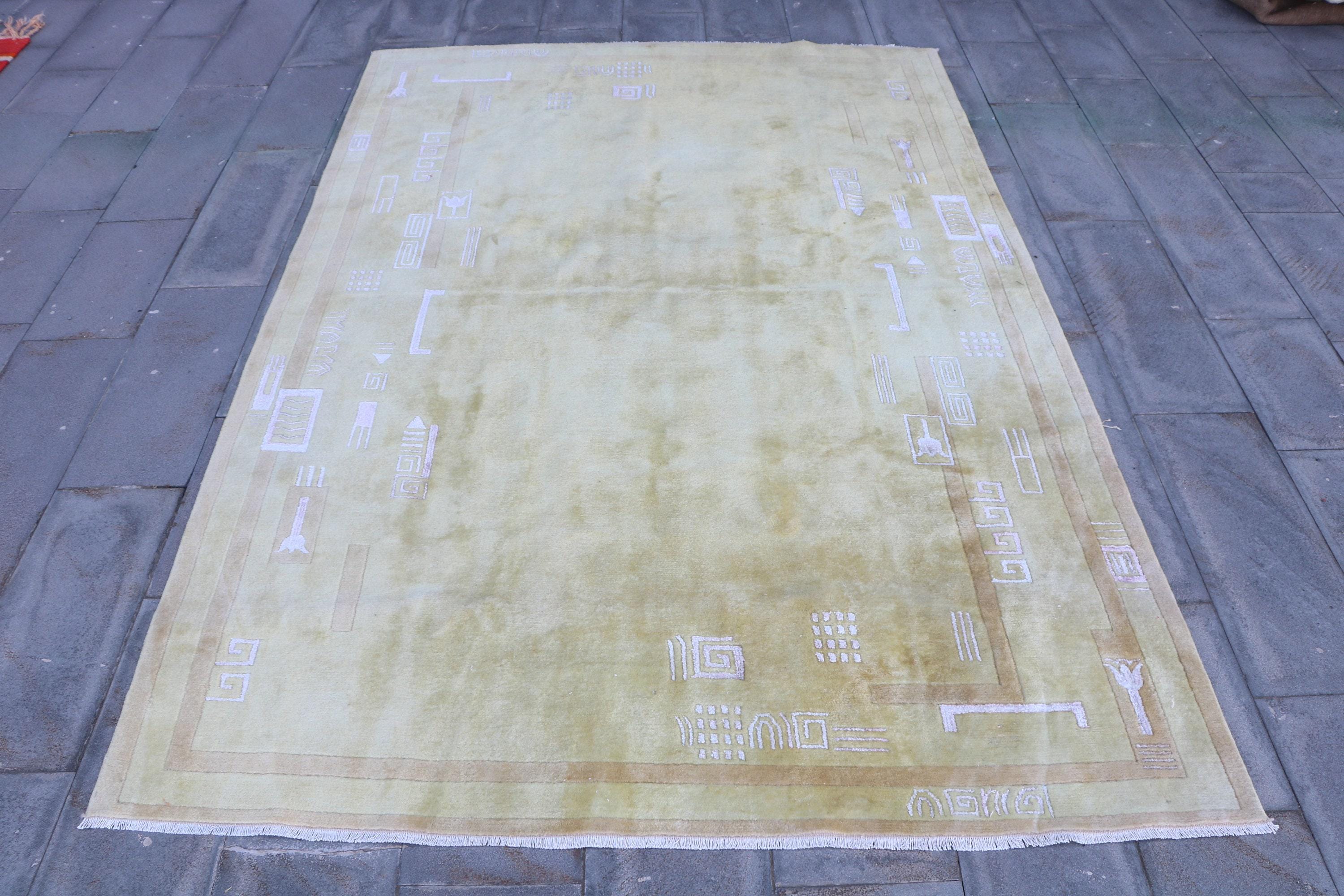 85×198 ViNTAGE TURKiSH RUG 5x8 VINTAGE TURKISH Area Rug, Handmade Wool Rug, Farmhouse