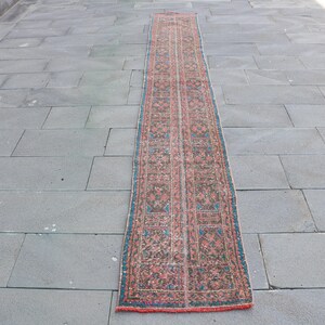 Vintage Turkish Runner Rug 51x368cm
