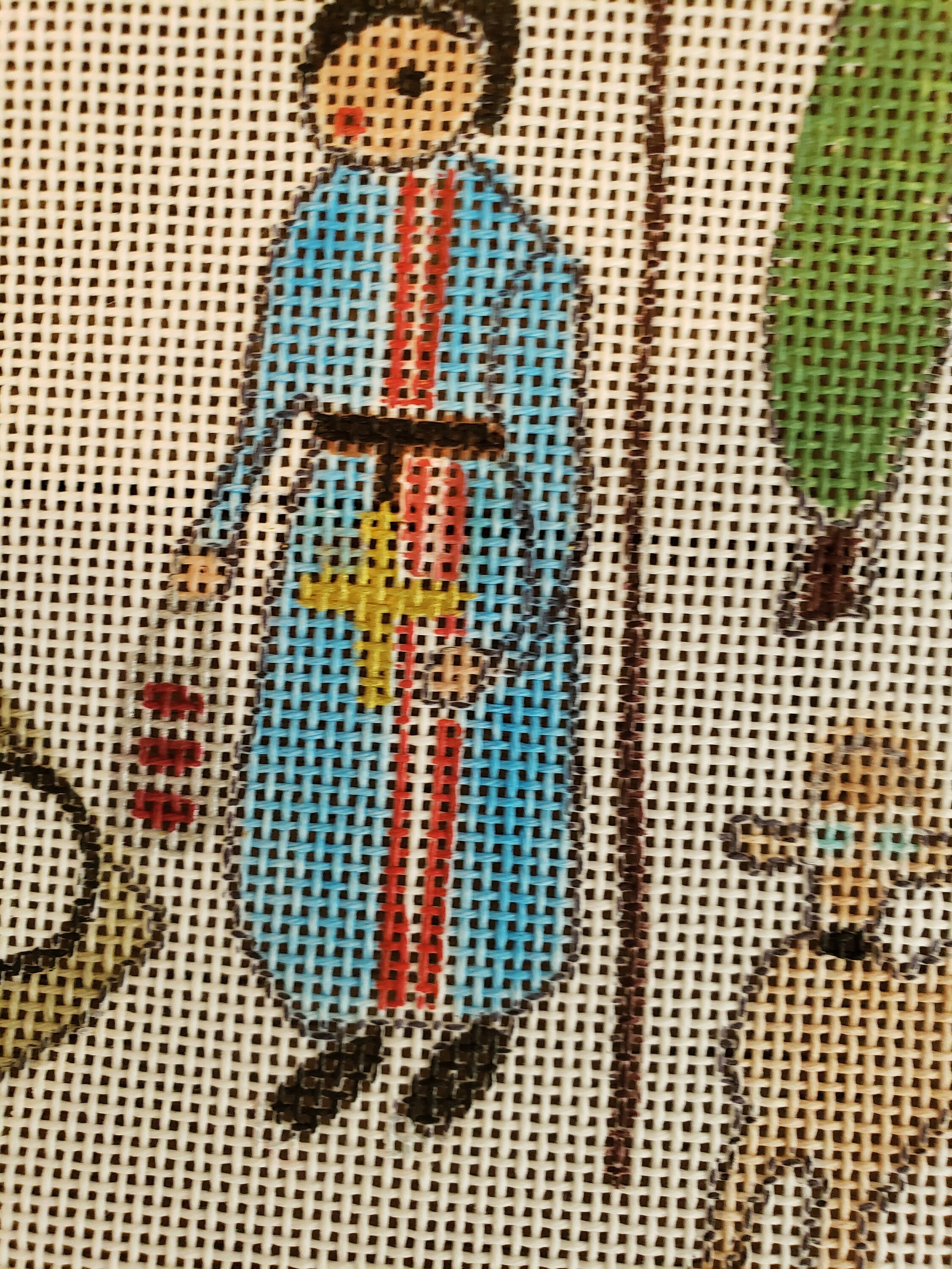 Nativity Needlepoint Canvas - Etsy