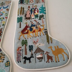 These Three Kings painted needlepoint canvas image 5