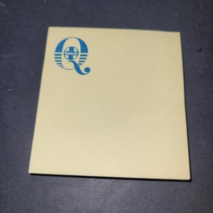 Vintage Santa Fe Railway Post-It® Pad 3&quot; x 3&quot; Quality