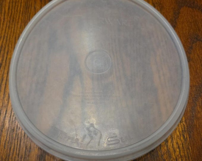 Vintage Tupperware #228 Tupper Seal Replacement Lid 7" USA Made Lid ...