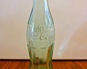 1971 Bloomington Ill IL Coke Coca Cola Flasche 6-1 / 2 fl oz grünes Glas
