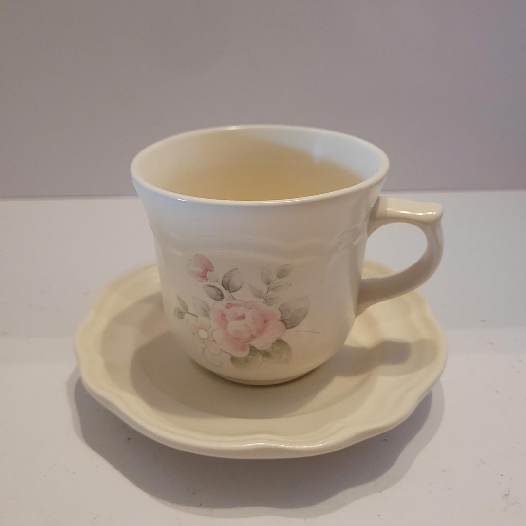 Vintage Pfaltzgraff Pfaltzgraff Tea Rose Pfaltzgraff Cups Saucers