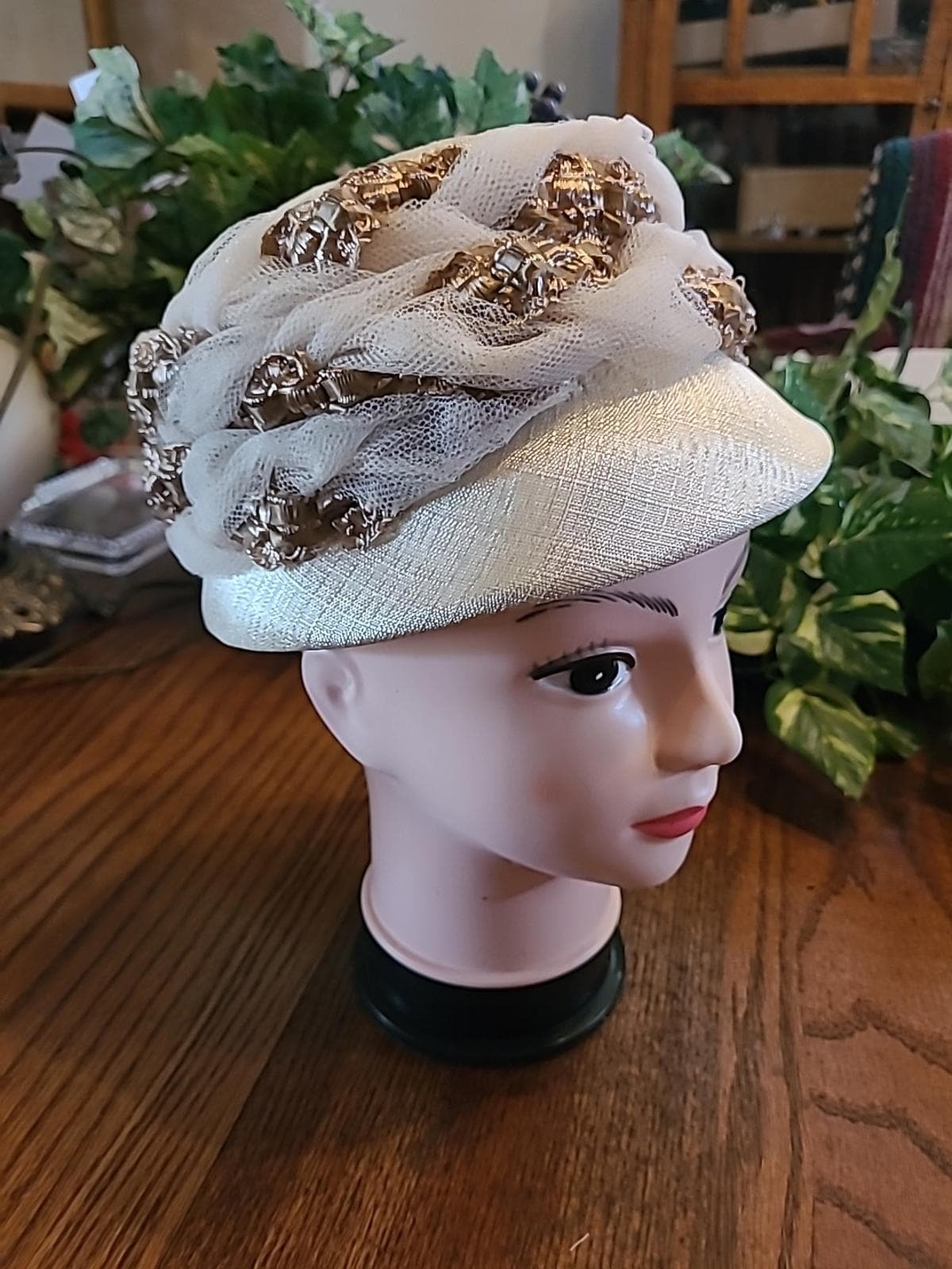 Off White Pillbox Hat - Etsy