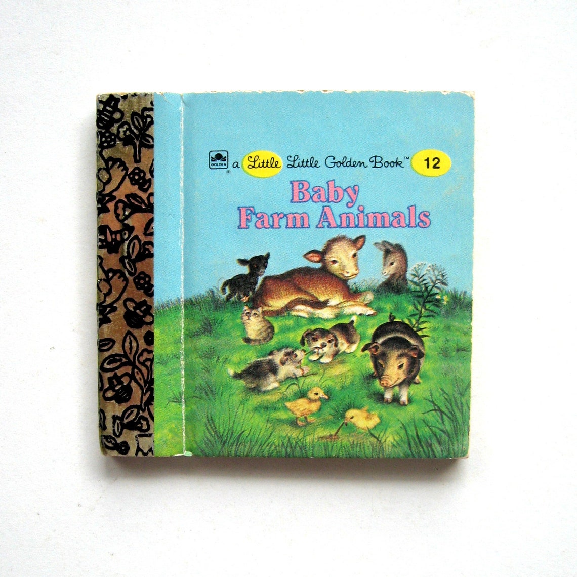 Vintage Book Baby Farm Animals 1991 A Little Little Etsy