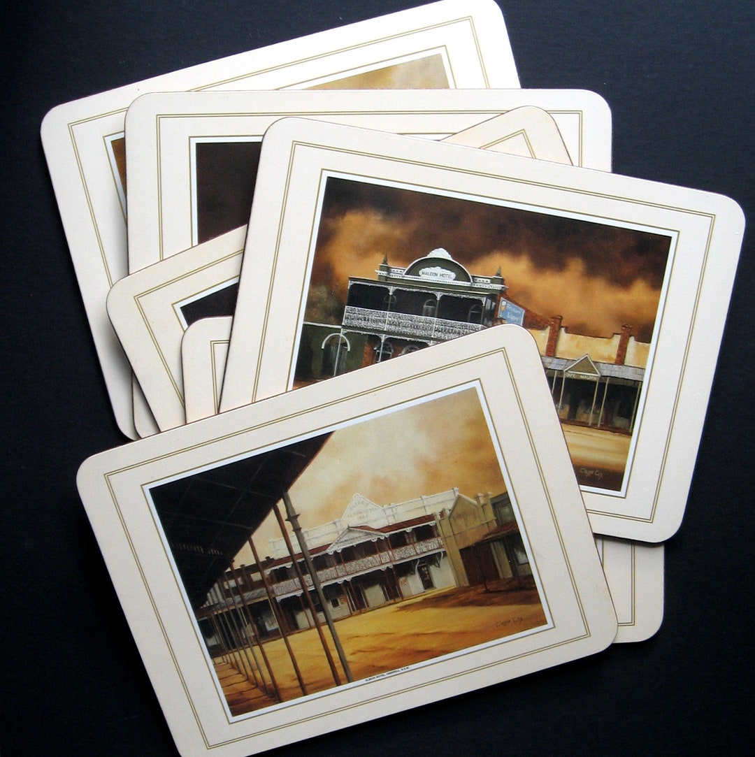 Vintage Placemats Historic Pubs by Jason Products Ltd Etsy