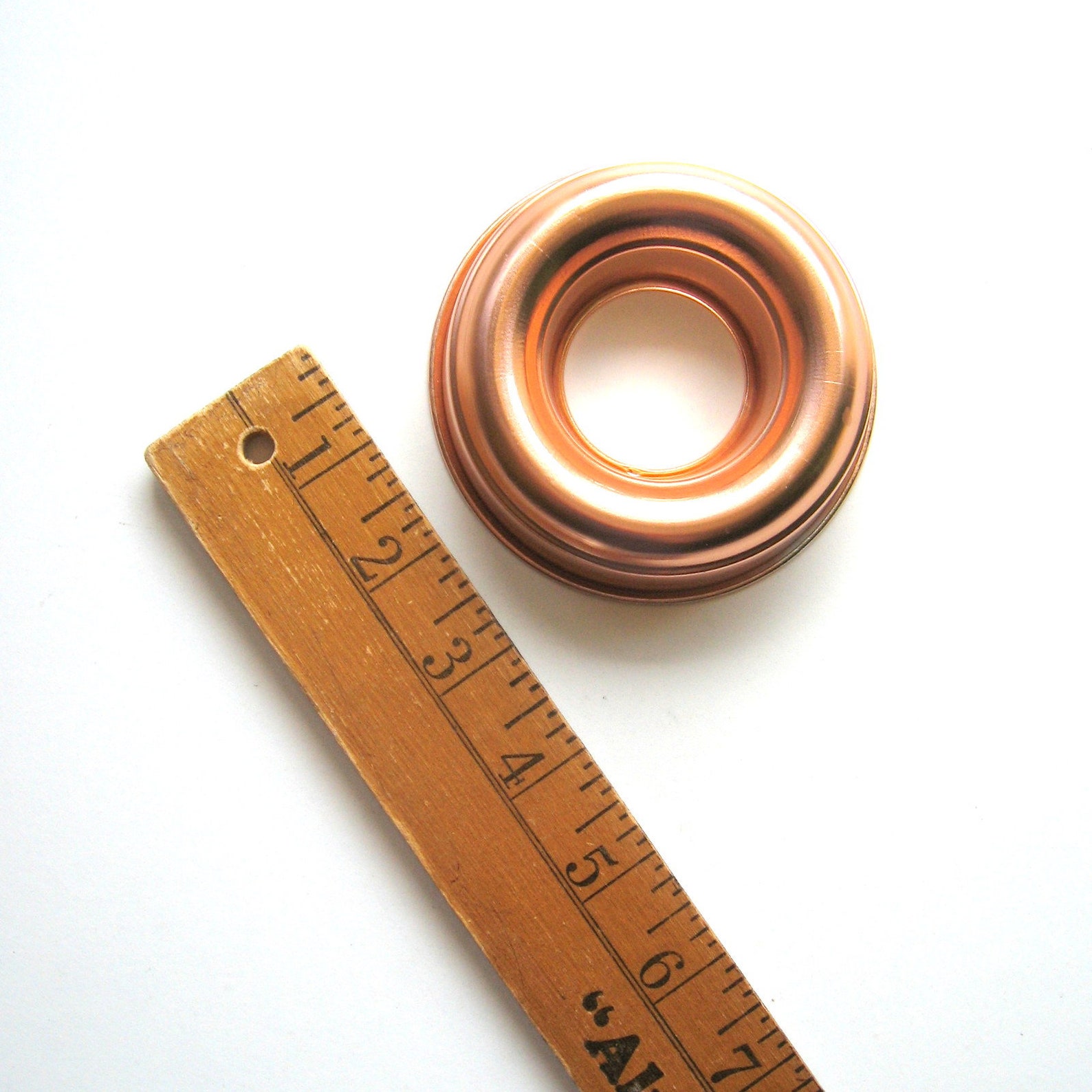 Vintage Copper Molds Set of 6 Copper Molds Ring Molds Etsy