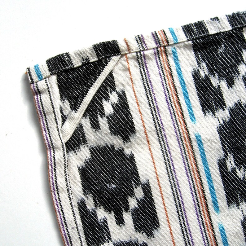 Vintage Kitchen/hand Towel Ikat Towel by Marketplace Etsy