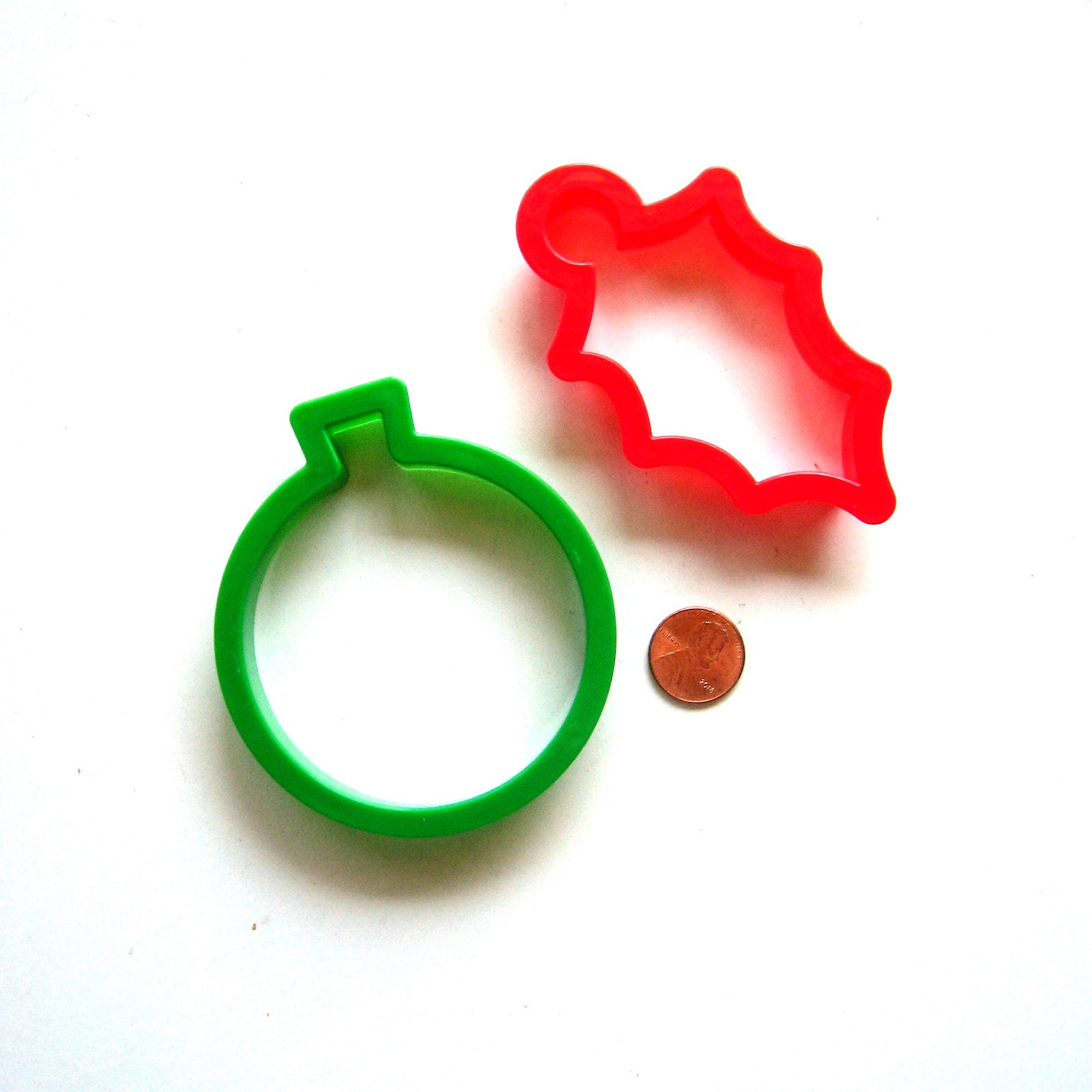 Vintage Christmas Cookie Cutters Set of 6 Plastic Cookie Etsy