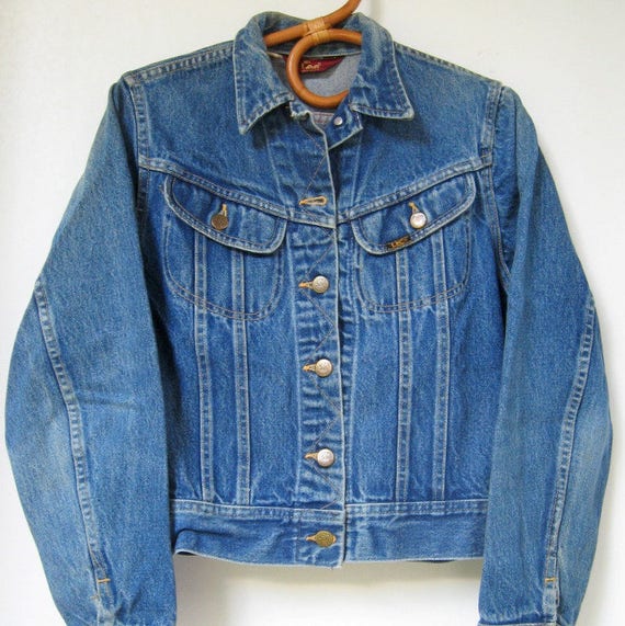 vintage lee denim jacket