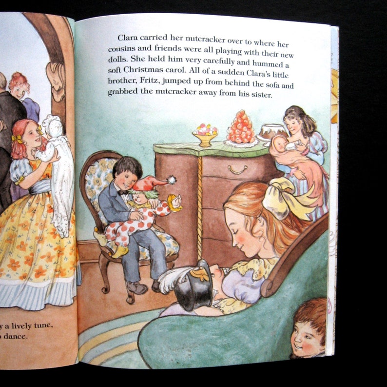Vintage Book the Nutcracker Little Golden Book 1991 Etsy