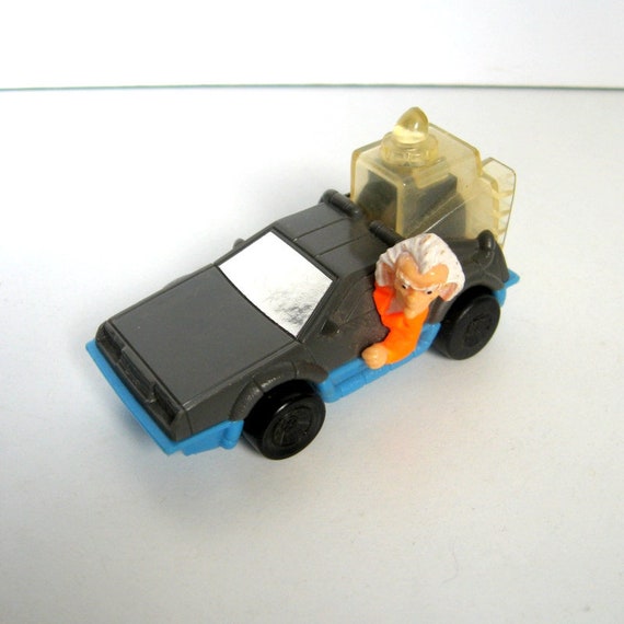 Vintage 90s Back To The Future Docs DeLorean Friction Car Vehicle McDonalds 1991 Happy Meal Toy