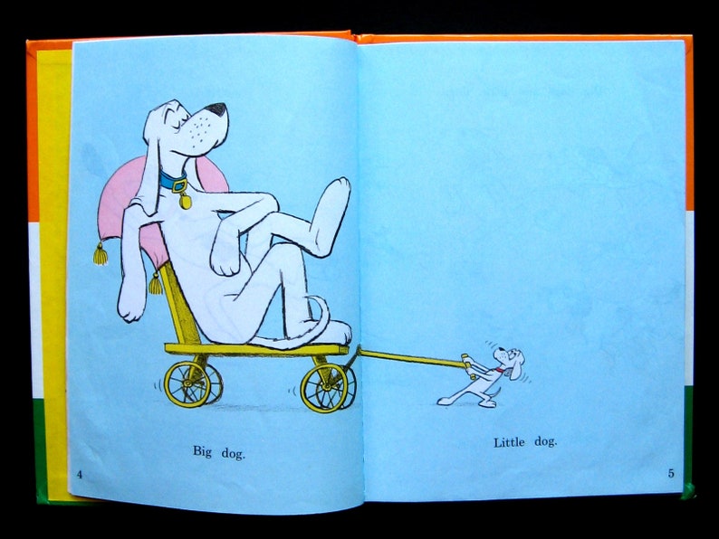 Vintage Book Go Dog. Go 1989 by Dr Seuss writing as PD Etsy