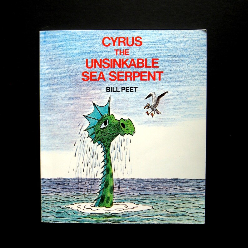Vintage Book Cyrus the Unsinkable Sea Serpent 1975 by - Etsy Australia