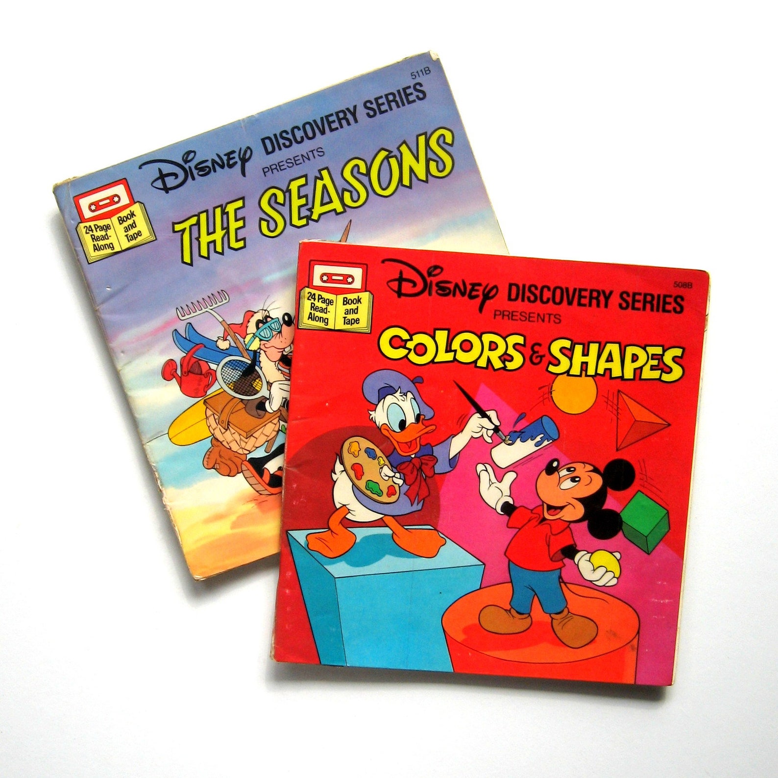 Vintage Books Walt Disney Books Set of 6 1980s Soft Etsy