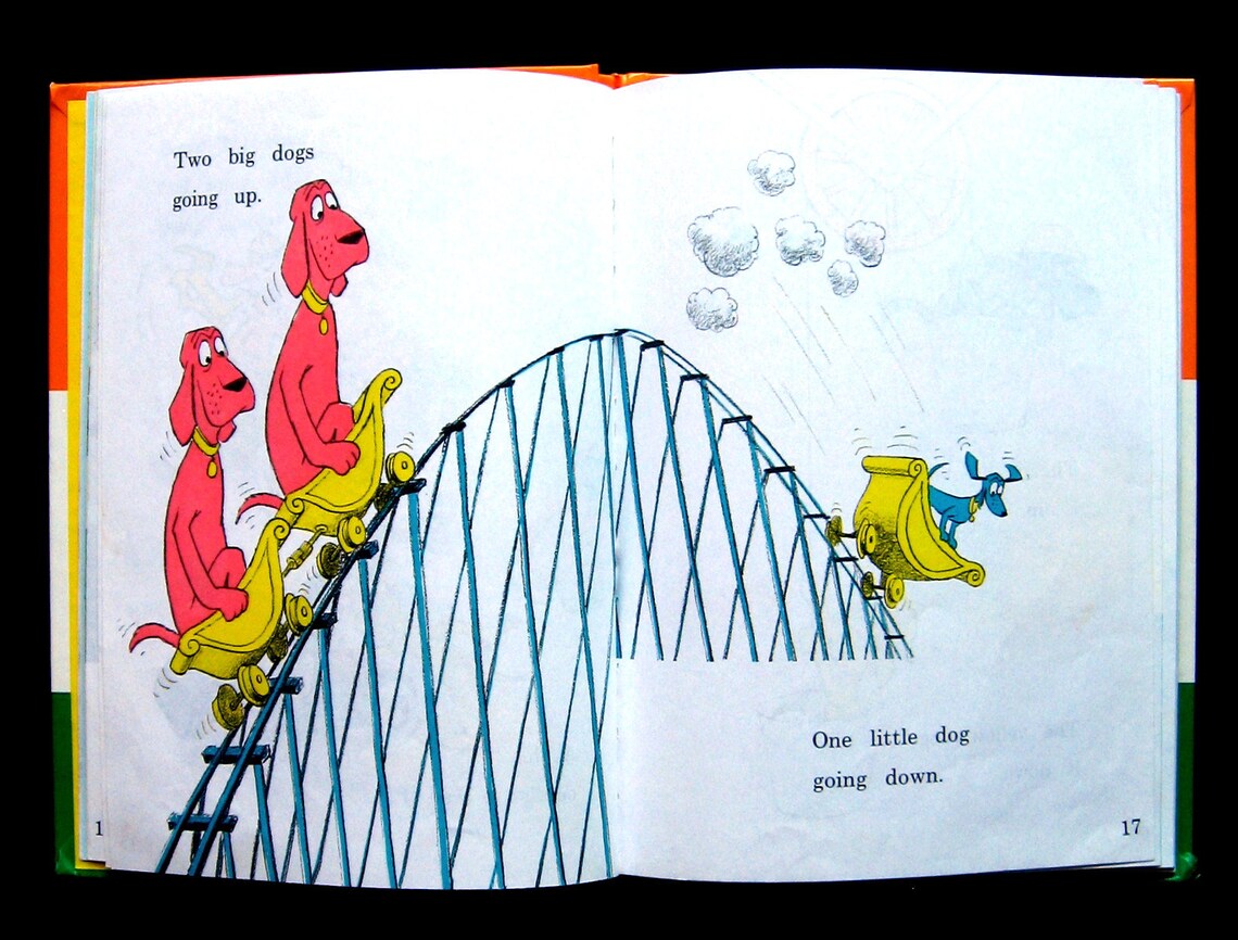 Vintage Book Go Dog. Go 1989 by Dr Seuss Writing as PD Etsy Finland