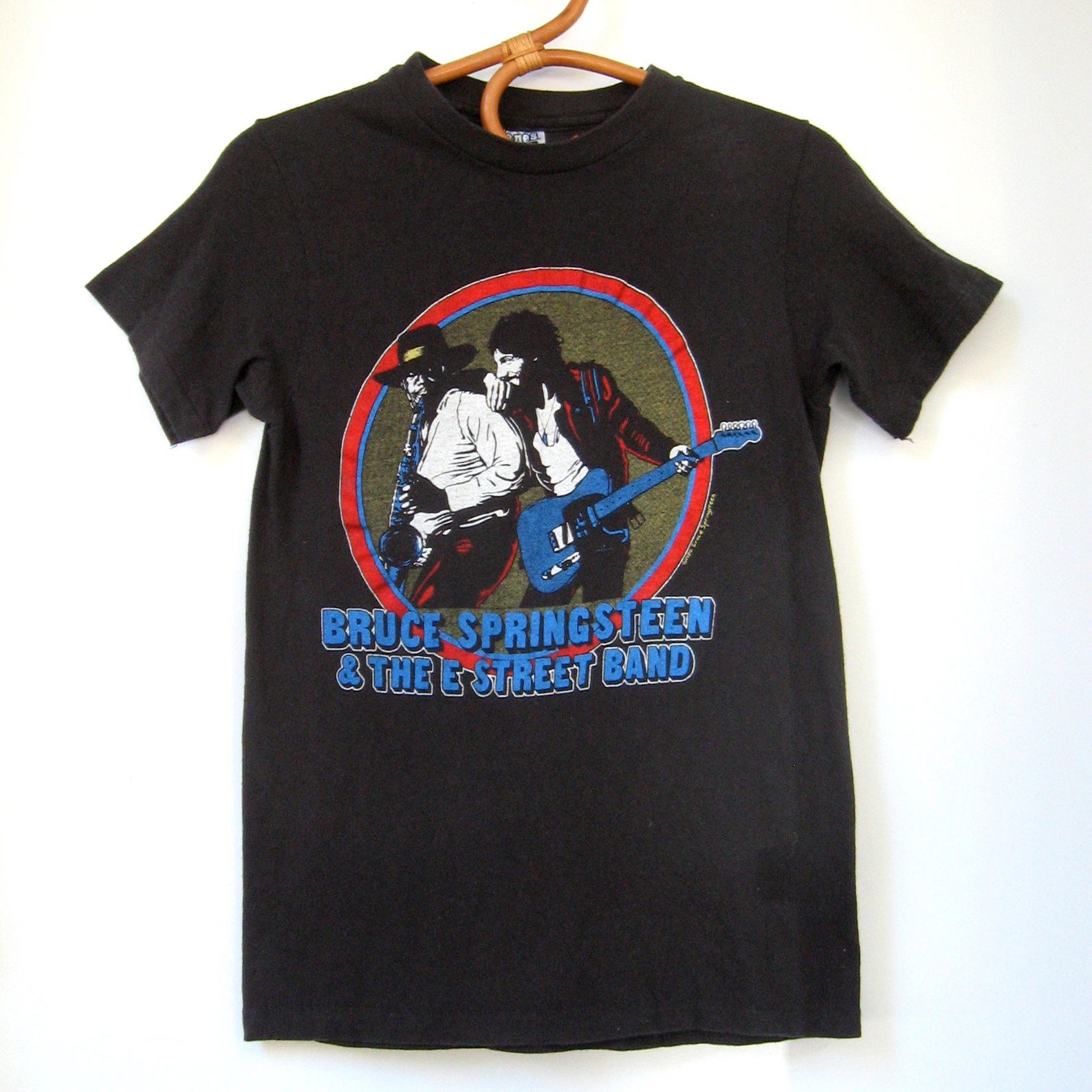 Vintage TShirt Bruce Springsteen World Tour TShirt Etsy