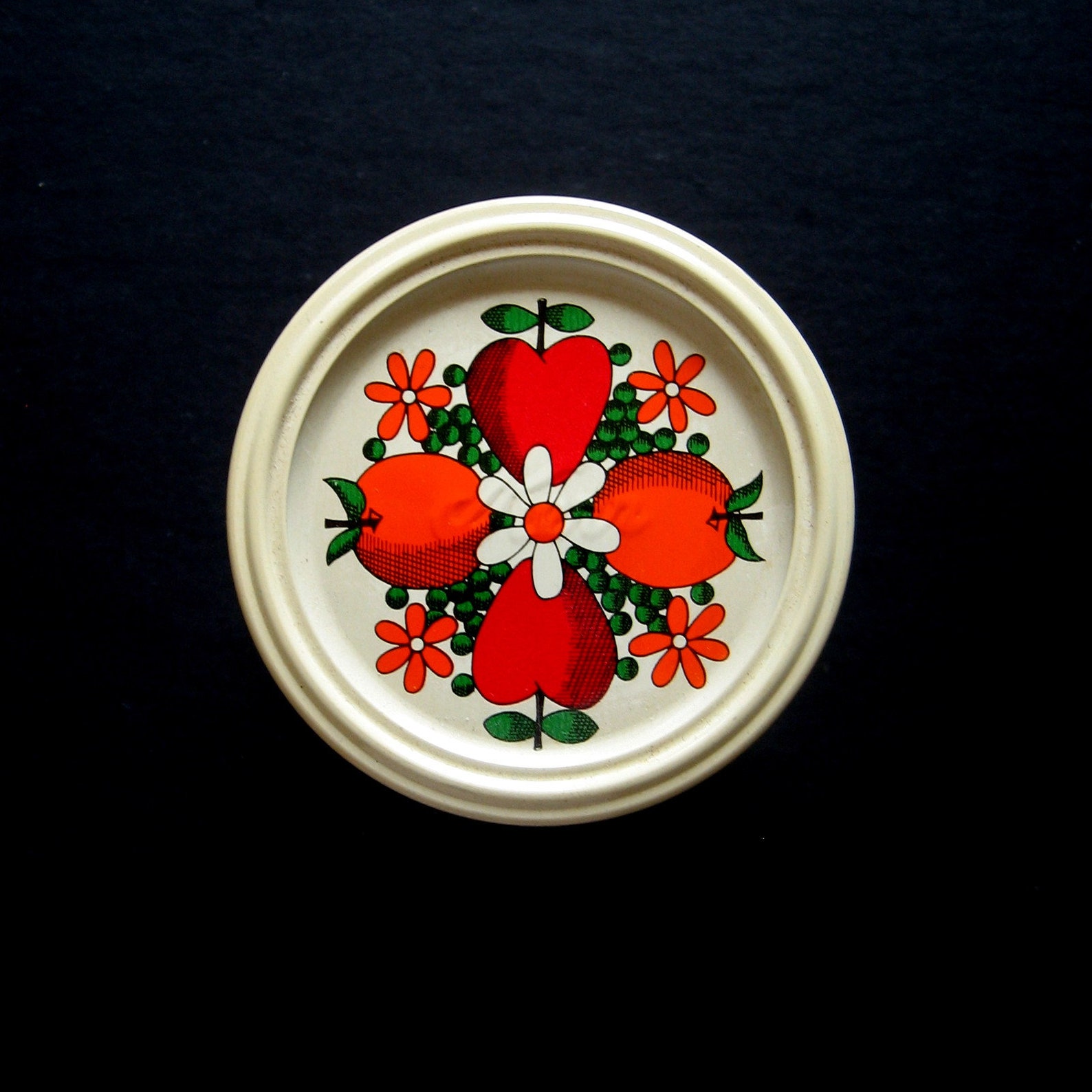 Vintage Glass Jam/jelly Jar by Kerr 1950s 2 Piece Screw Etsy