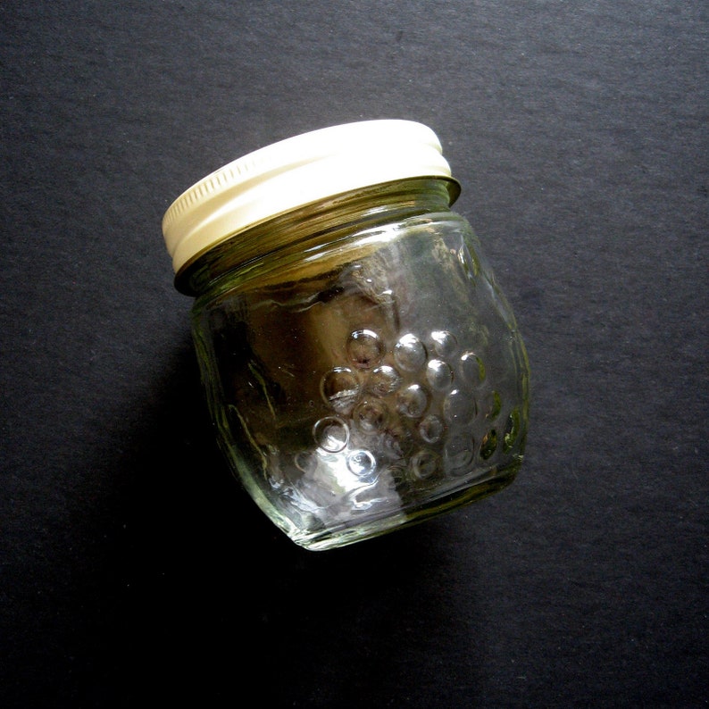 Vintage Glass Jam/jelly Jar by Kerr 1950s 2 Piece Screw Etsy