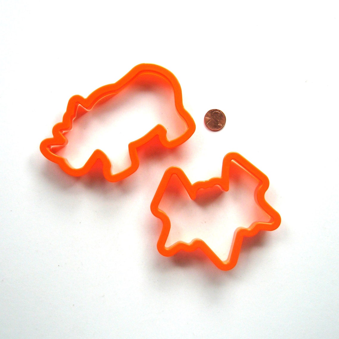 Vintage Cookie Cutters Set of 8 Plastic Animal Cookie Etsy