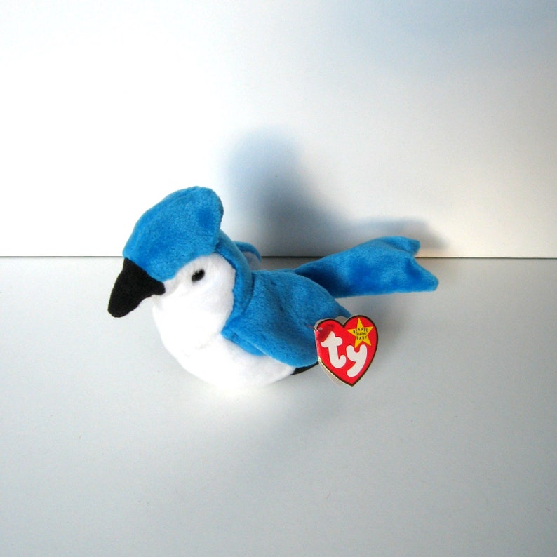 plush blue jay