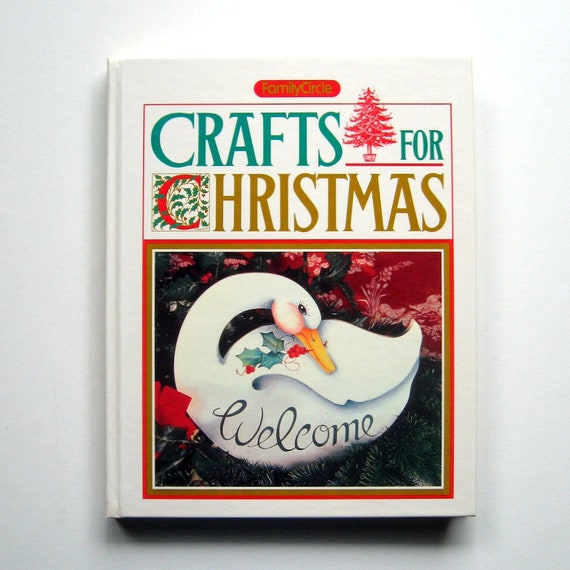 Vintage Book Crafts for Christmas 1991 Family Circle | Etsy