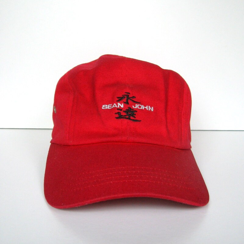 Vintage Baseball Cap by Sean John Red 