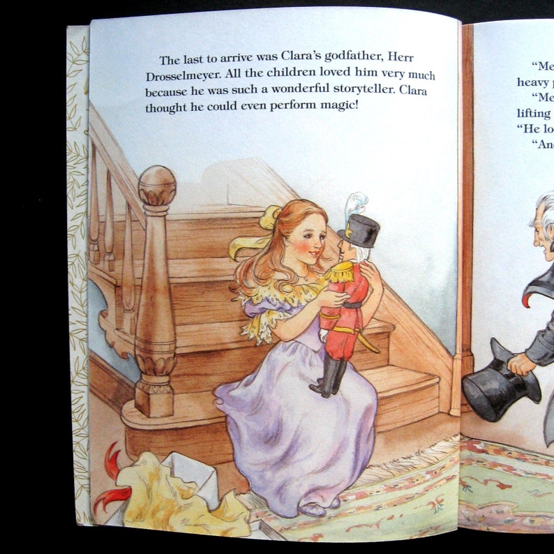 Vintage Book the Nutcracker Little Golden Book 1991 Etsy