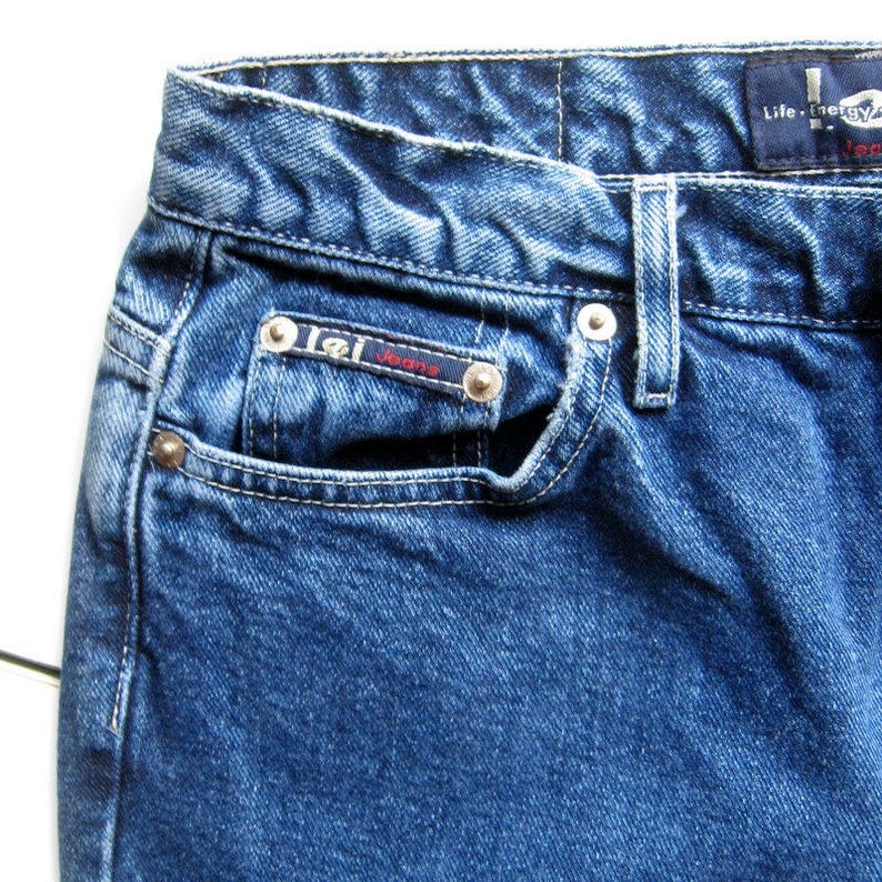 Vintage Lei Denim Cropped Jeans Lei Life Energy | Etsy