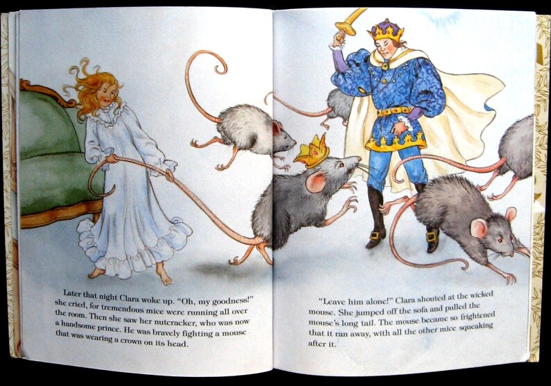 Vintage Book the Nutcracker Little Golden Book 1991 Etsy