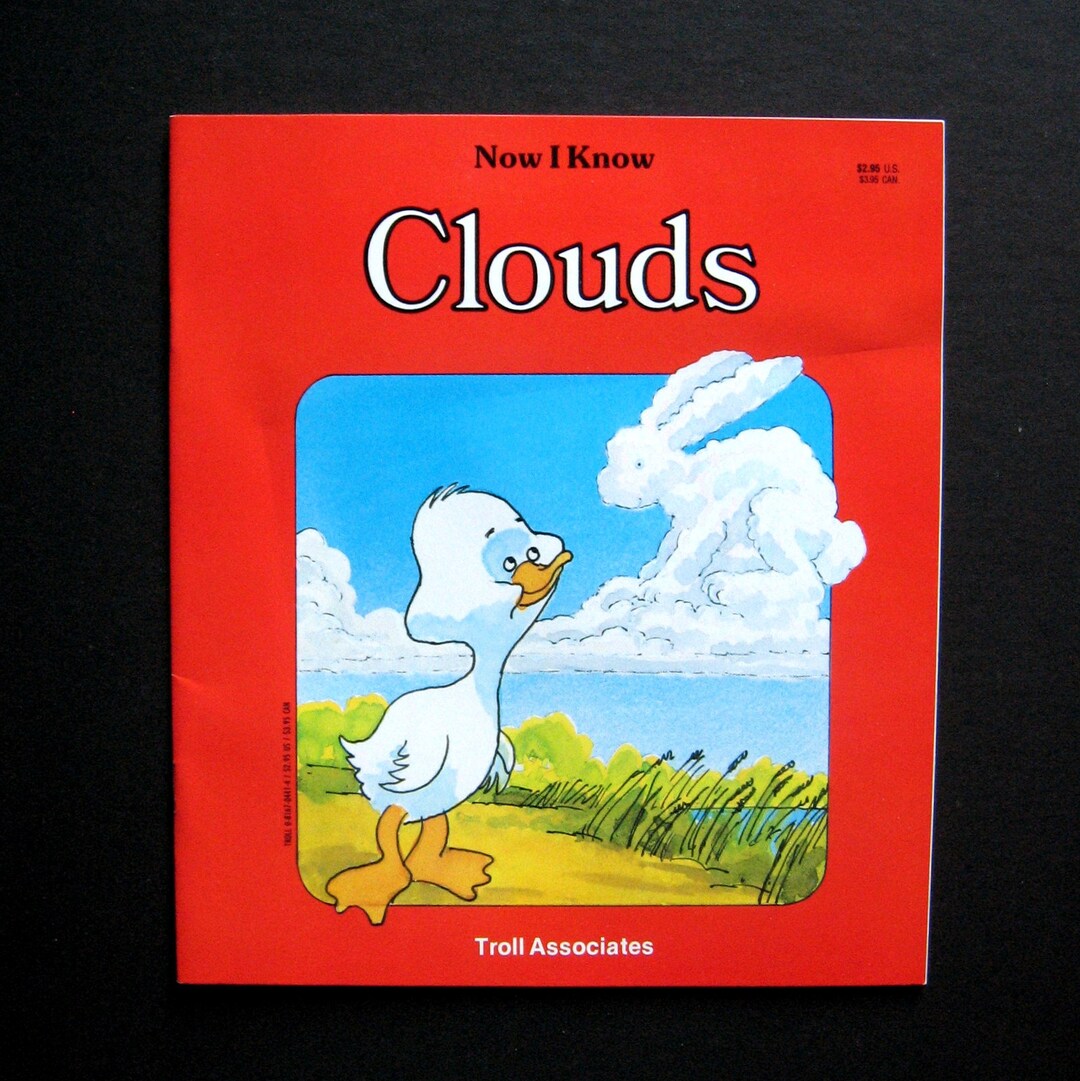 Vintage Book Now I Know Clouds by Roy Wandelmaier 1985 Etsy