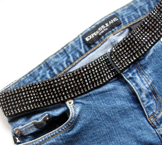 Express Denim Stretch Jeans Zipper Fly 