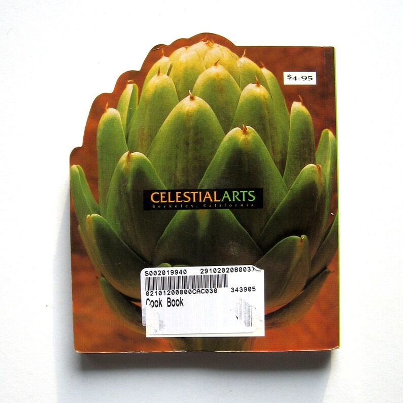 Vintage Book the California Artichoke Cookbook 1998 Etsy