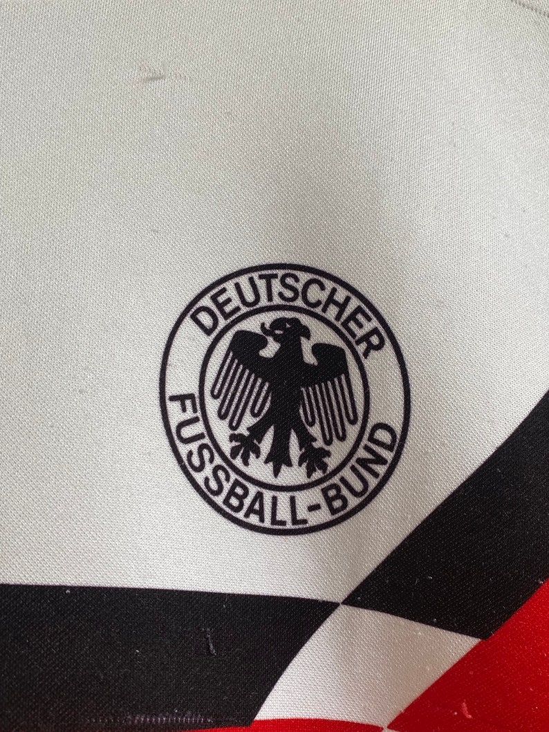 Adidas Deutschland WM 1990 Retro Neuauflage Trikot DFB Schwarz Sz