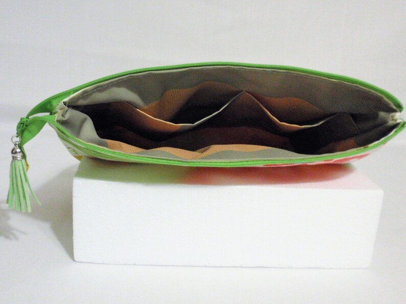 Craft Project Bag/Travel storage bag/Toiletry bag/Wet bag/Underwear bag /Handmade gift /Gift for her image 6