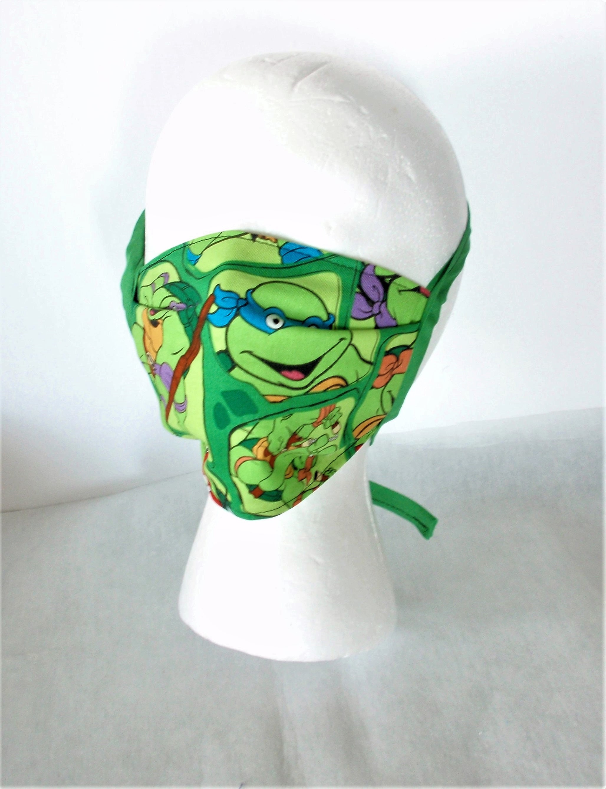 Ninja mask for Kids. Washable Reusable. Filter pocket cotton Etsy
