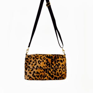 Leopard Animal print crossbody bag/gifts/bags and purses/gift for her/handmade gift/clutch purse /trending fashion purse/leopard print purse