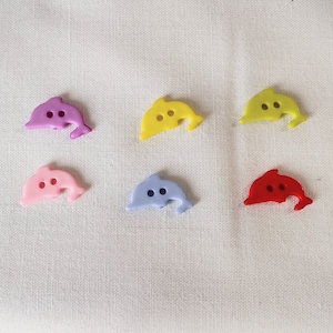 Cute Whale Buttons/ /Buttons for sewing/Kids Crafts Buttons /Whale shaped buttons/sewing supplies
