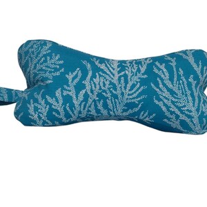 FREE Shipping/Neck bone support Pillow /Dog bone shaped 3-sided pillow/Travel pillow/TV, Reading, Back /Knee pillow/Handmade gift/ gifts/ image 8