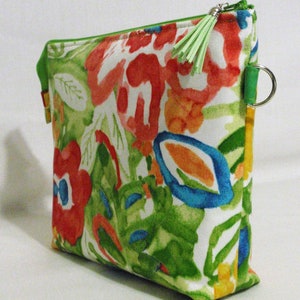 Craft Project Bag/Travel storage bag/Toiletry bag/Wet bag/Underwear bag /Handmade gift /Gift for her image 2