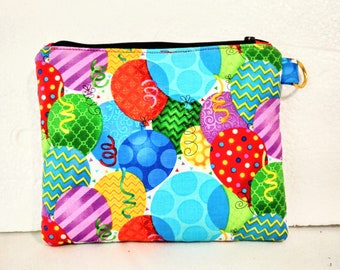 Zipper Pouch/Double Zipper pouch /Bags and Purses /Handmade Gift/Coin Purses /Gift for Her