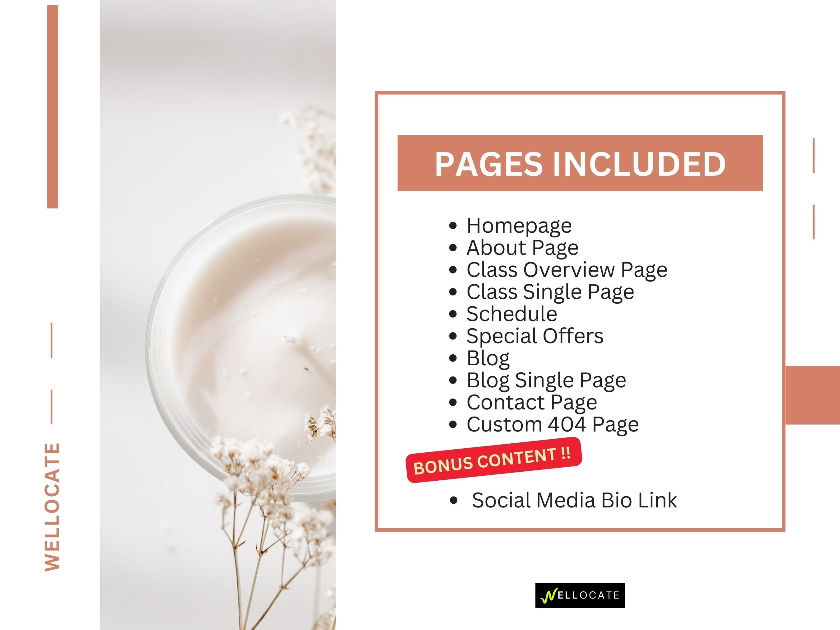 Minimal Squarespace Template for Coaching Consultant Agency Personal